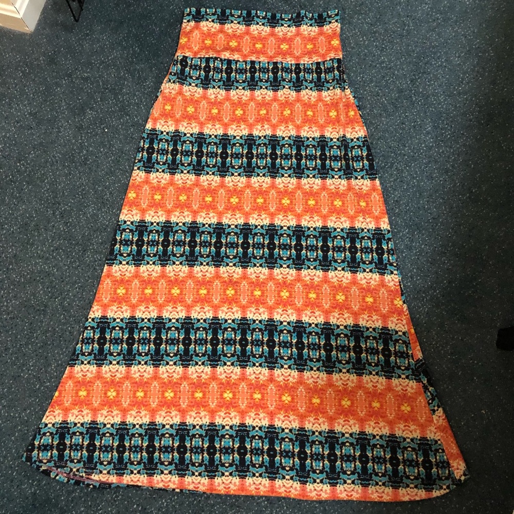 Multi colored skirt